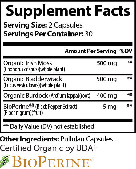 Sea Moss 90-days